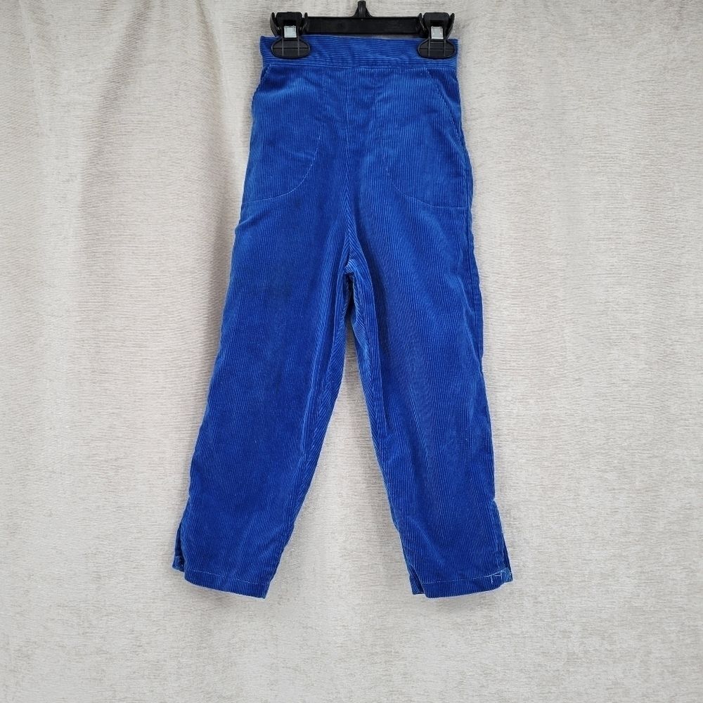 HONEYSUCKLE Kids 5 Blue Corduroy Pants Trousers Unisex Boys or Girls